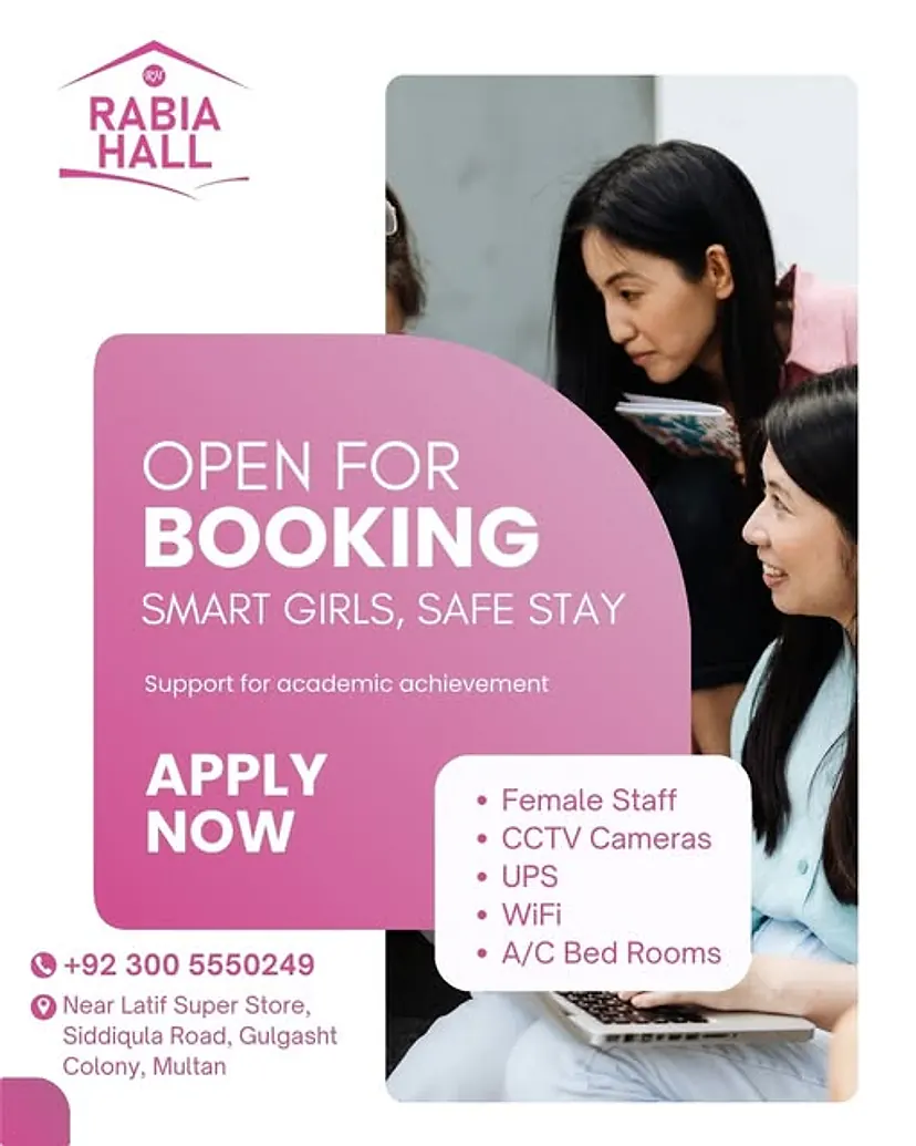 Rabia Hall – smart girls, safe stay